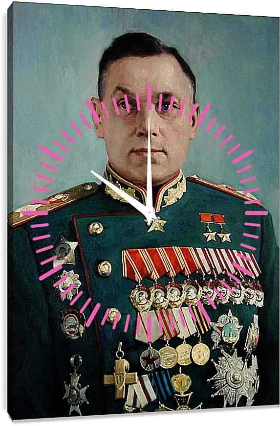 Часы картина - Константин Константинович Рокоссовский