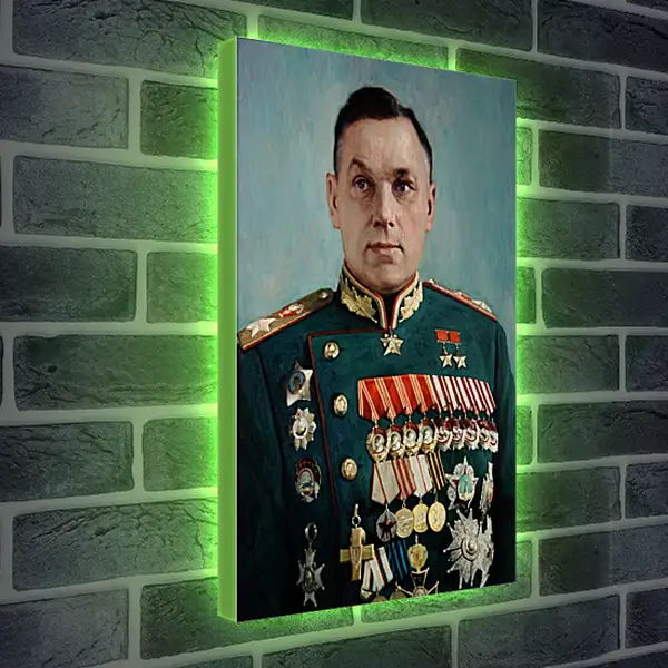 Лайтбокс световая панель - Константин Константинович Рокоссовский