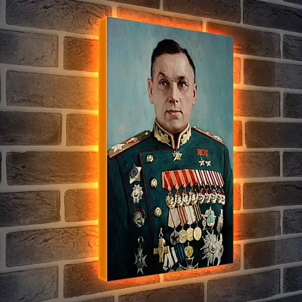 Лайтбокс световая панель - Константин Константинович Рокоссовский