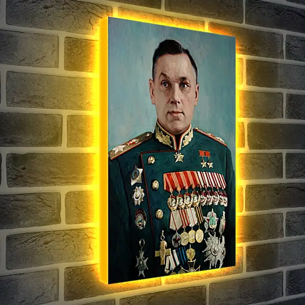 Лайтбокс световая панель - Константин Константинович Рокоссовский