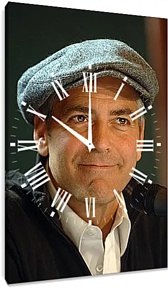 Часы картина - George Clooney - Джордж Клуни
