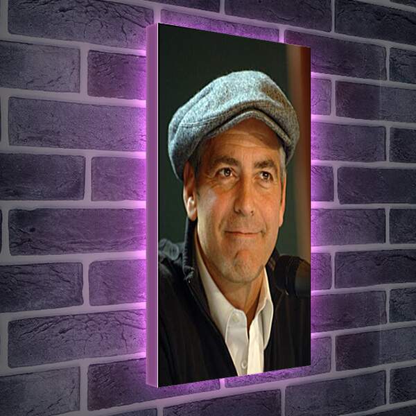Лайтбокс световая панель - George Clooney - Джордж Клуни
