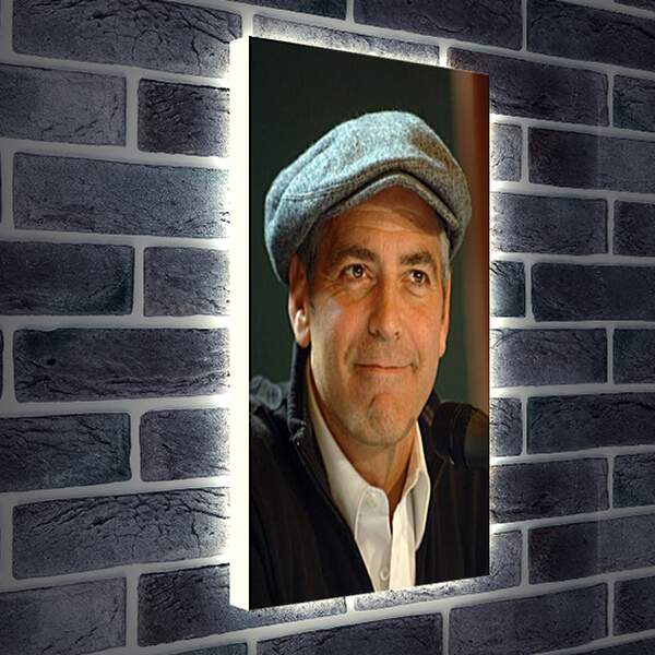 Лайтбокс световая панель - George Clooney - Джордж Клуни
