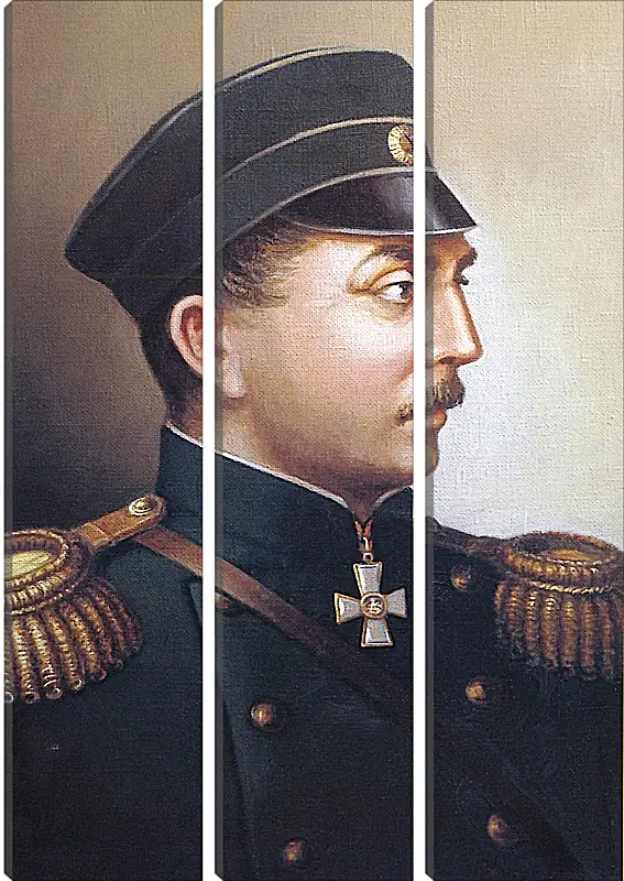 Модульная картина - Павел Степанович Нахимов