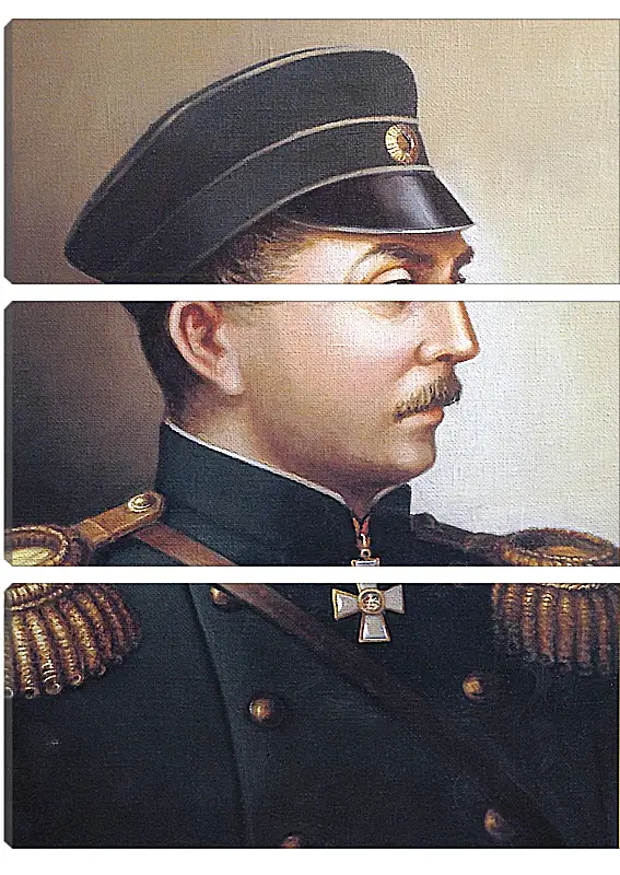 Модульная картина - Павел Степанович Нахимов