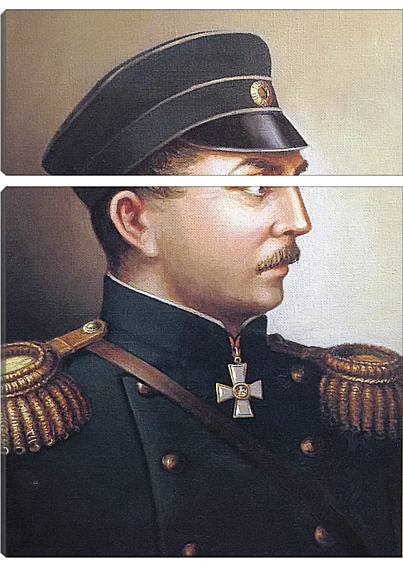 Модульная картина - Павел Степанович Нахимов