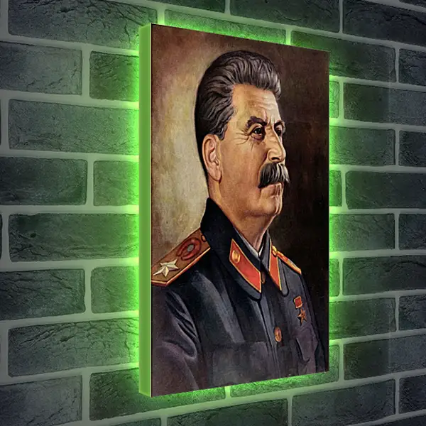 Лайтбокс световая панель - Иосиф Виссарионович Сталин