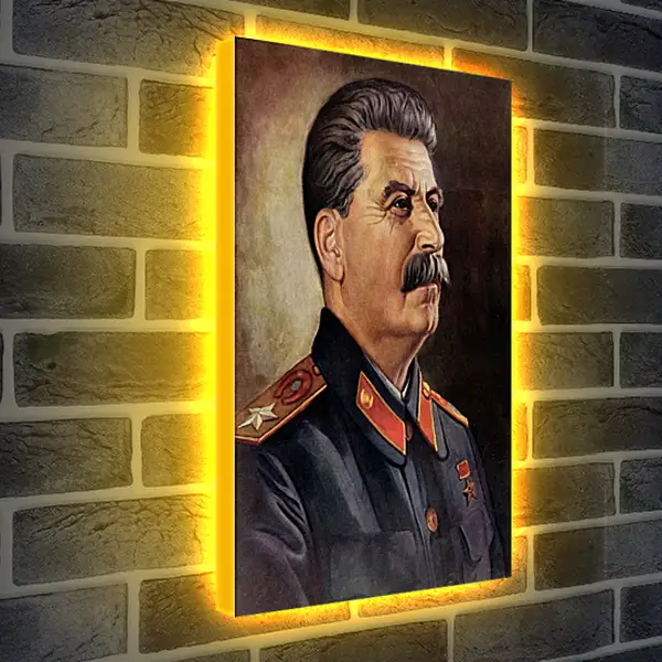 Лайтбокс световая панель - Иосиф Виссарионович Сталин