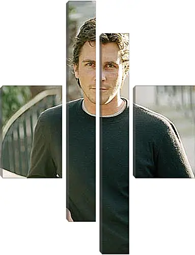 Модульная картина - Christian Bale - Кристиан Бэйл
