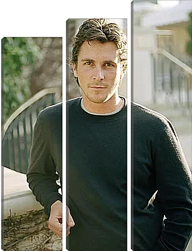 Модульная картина - Christian Bale - Кристиан Бэйл
