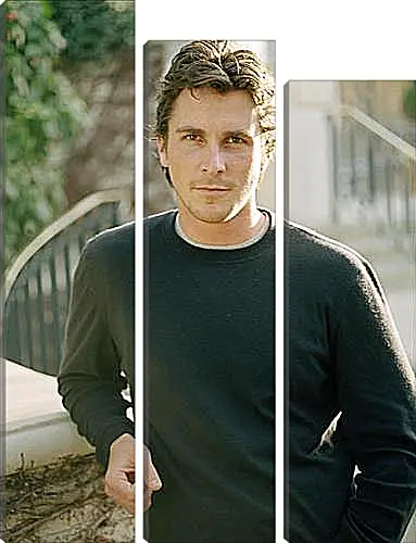 Модульная картина - Christian Bale - Кристиан Бэйл
