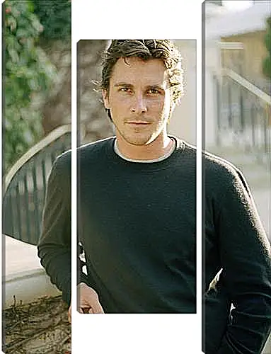 Модульная картина - Christian Bale - Кристиан Бэйл
