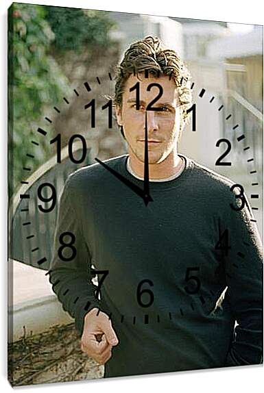 Часы картина - Christian Bale - Кристиан Бэйл
