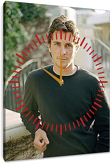 Часы картина - Christian Bale - Кристиан Бэйл
