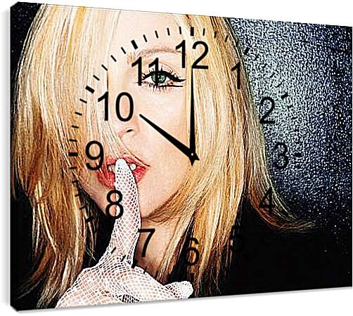 Часы картина - Madonna - Мадонна
