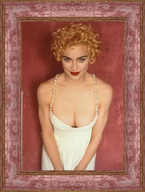Картина в раме - Madonna - Мадонна
