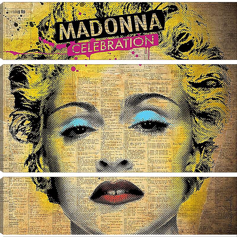 Модульная картина - Madonna - Мадонна