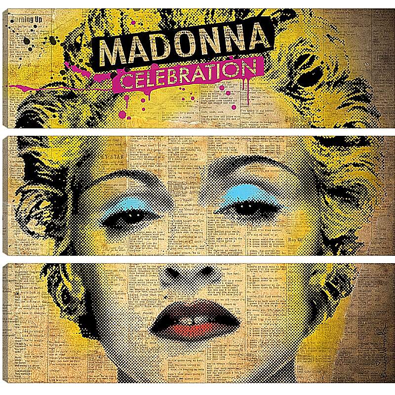 Модульная картина - Madonna - Мадонна