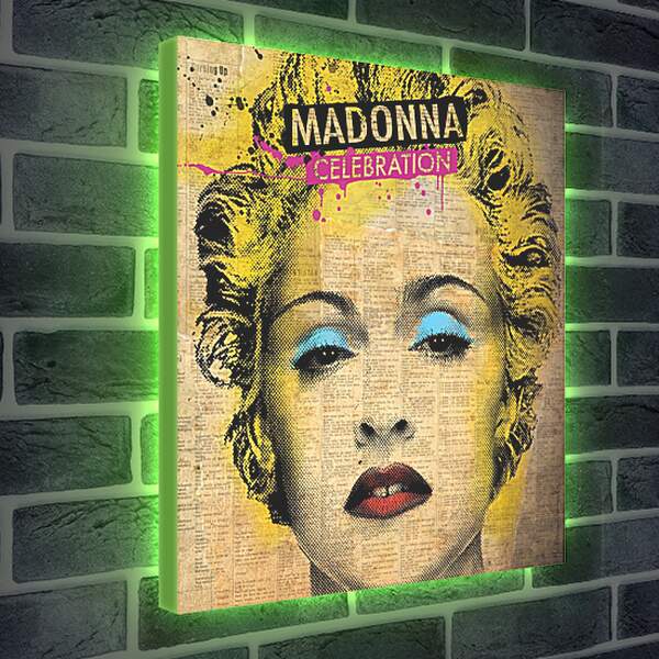 Лайтбокс световая панель - Madonna - Мадонна