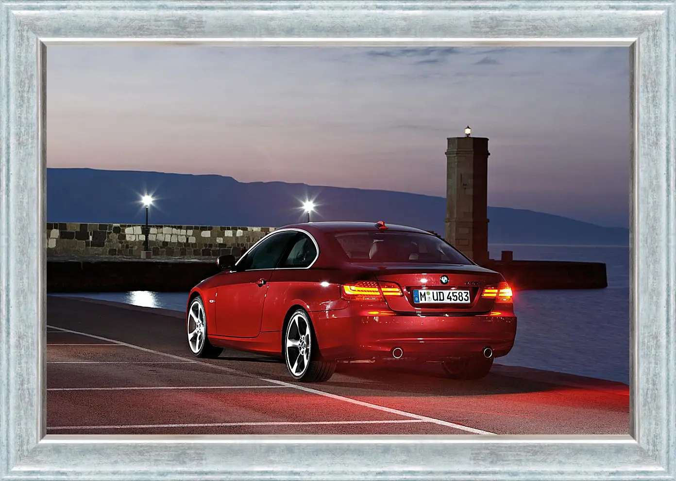Картина в раме - BMW 3 серия купе