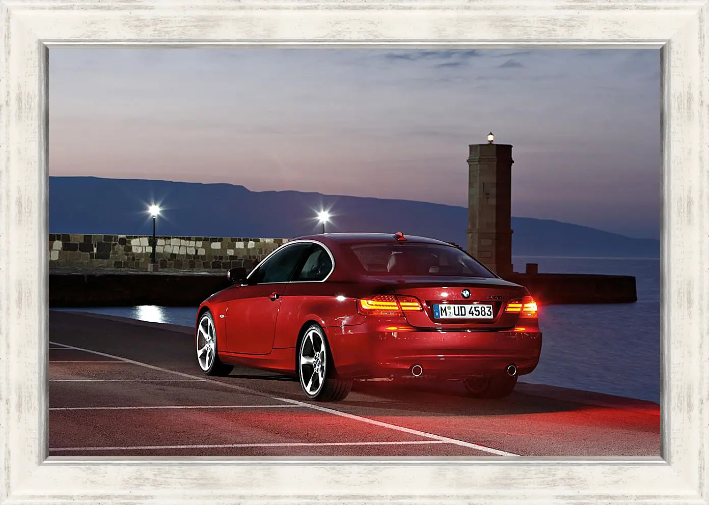 Картина в раме - BMW 3 серия купе