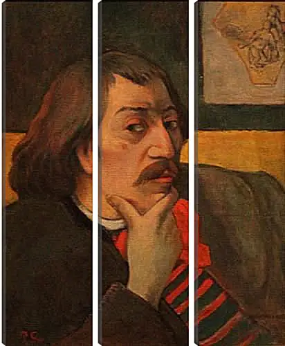 Модульная картина - Self-portrait. Поль Гоген