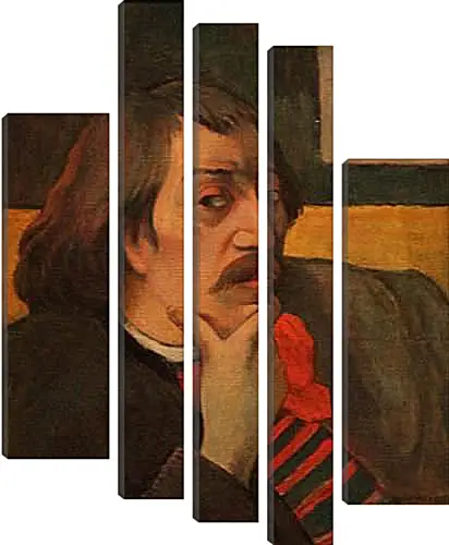 Модульная картина - Self-portrait. Поль Гоген