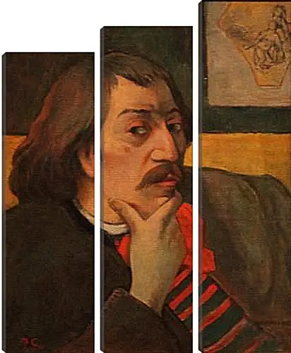 Модульная картина - Self-portrait. Поль Гоген