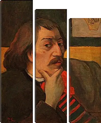 Модульная картина - Self-portrait. Поль Гоген