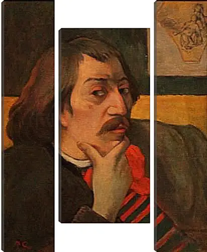 Модульная картина - Self-portrait. Поль Гоген