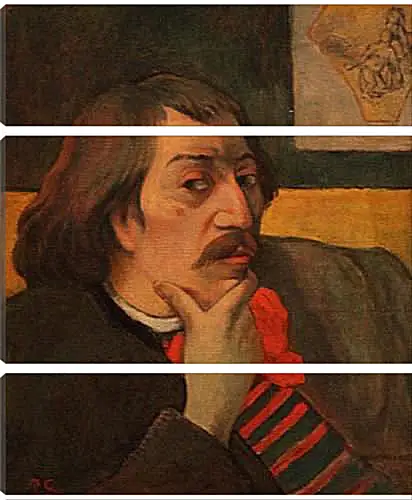 Модульная картина - Self-portrait. Поль Гоген