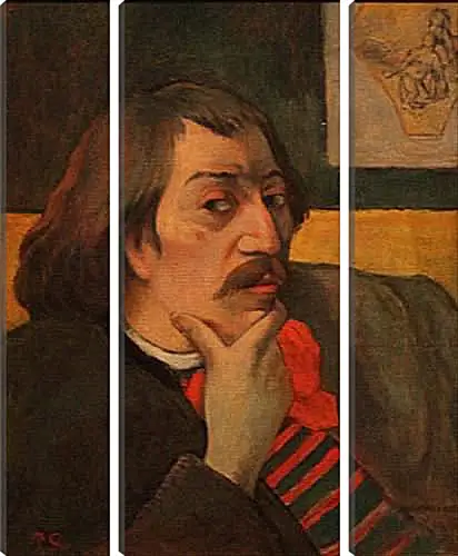 Модульная картина - Self-portrait. Поль Гоген