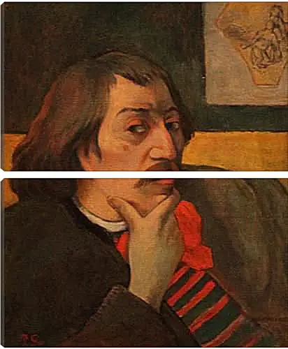 Модульная картина - Self-portrait. Поль Гоген