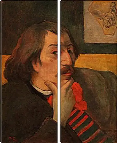 Модульная картина - Self-portrait. Поль Гоген