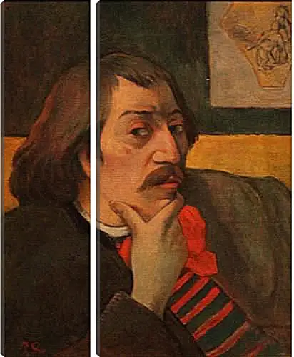 Модульная картина - Self-portrait. Поль Гоген