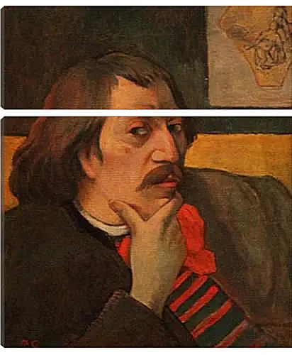 Модульная картина - Self-portrait. Поль Гоген