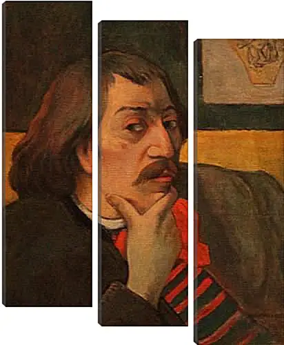 Модульная картина - Self-portrait. Поль Гоген