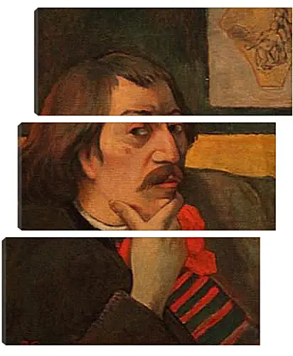 Модульная картина - Self-portrait. Поль Гоген