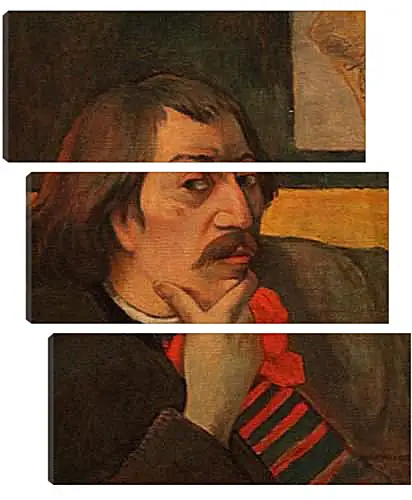 Модульная картина - Self-portrait. Поль Гоген