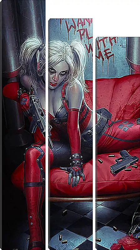 Модульная картина - Харли Квинн (Harley Quinn)