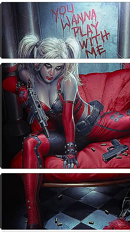 Модульная картина - Харли Квинн (Harley Quinn)