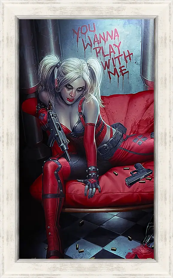 Картина в раме - Харли Квинн (Harley Quinn)