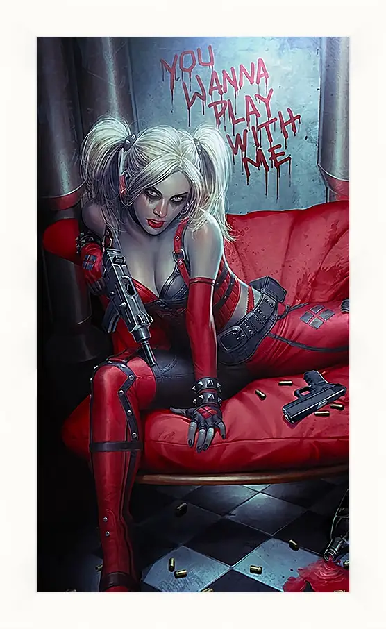 Картина в раме - Харли Квинн (Harley Quinn)