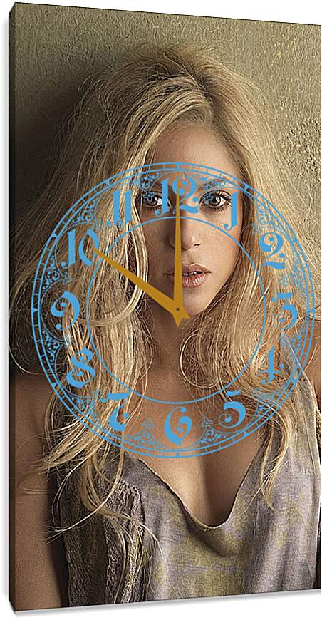 Часы картина - Шакира (Shakira)