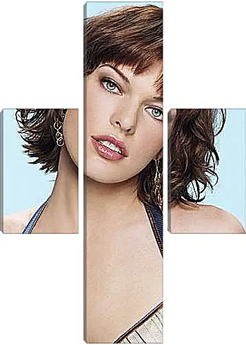 Модульная картина - Milla Jovovich - Милла Йовович
