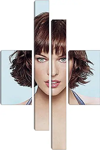 Модульная картина - Milla Jovovich - Милла Йовович
