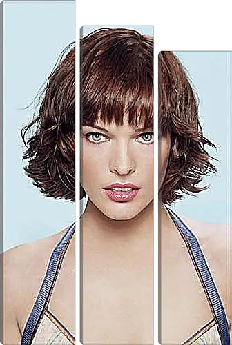 Модульная картина - Milla Jovovich - Милла Йовович
