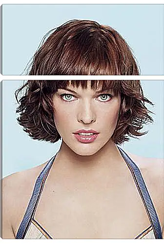 Модульная картина - Milla Jovovich - Милла Йовович
