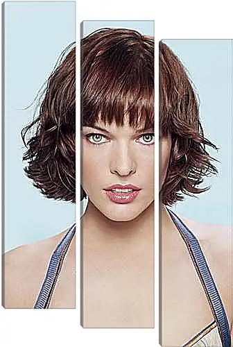 Модульная картина - Milla Jovovich - Милла Йовович
