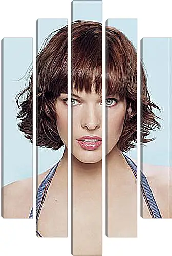 Модульная картина - Milla Jovovich - Милла Йовович
